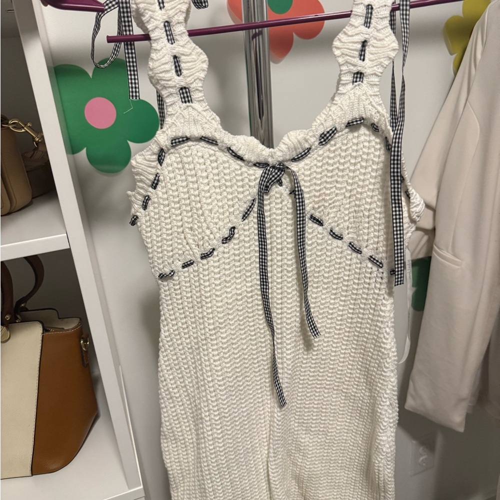 White Knit Dress - For Love of Lemons